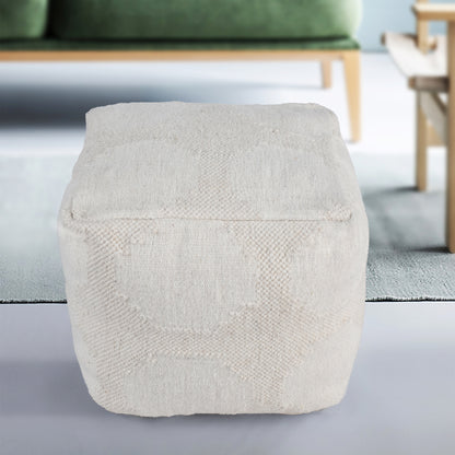 CHARIS POUF - WOOL