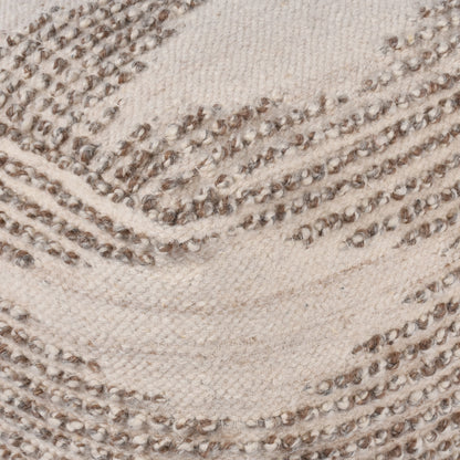 COGNAC-II POUF - JUTE/ COTTON