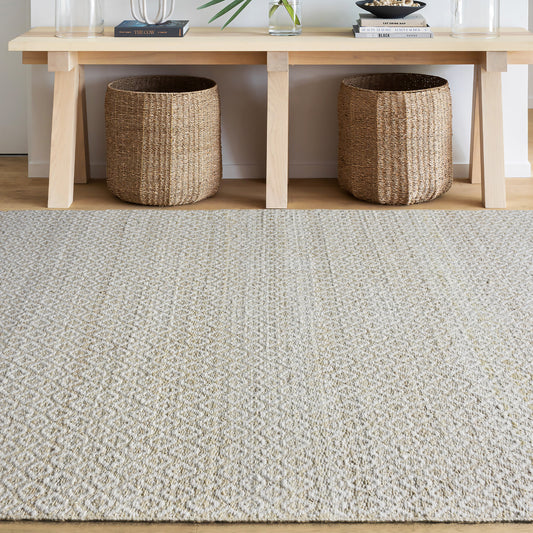 COLEBROOK RUG - JUTE/ WOOL