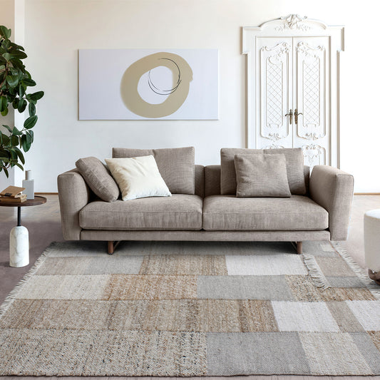 COLISON RUG - JUTE/ WOOL/ PET