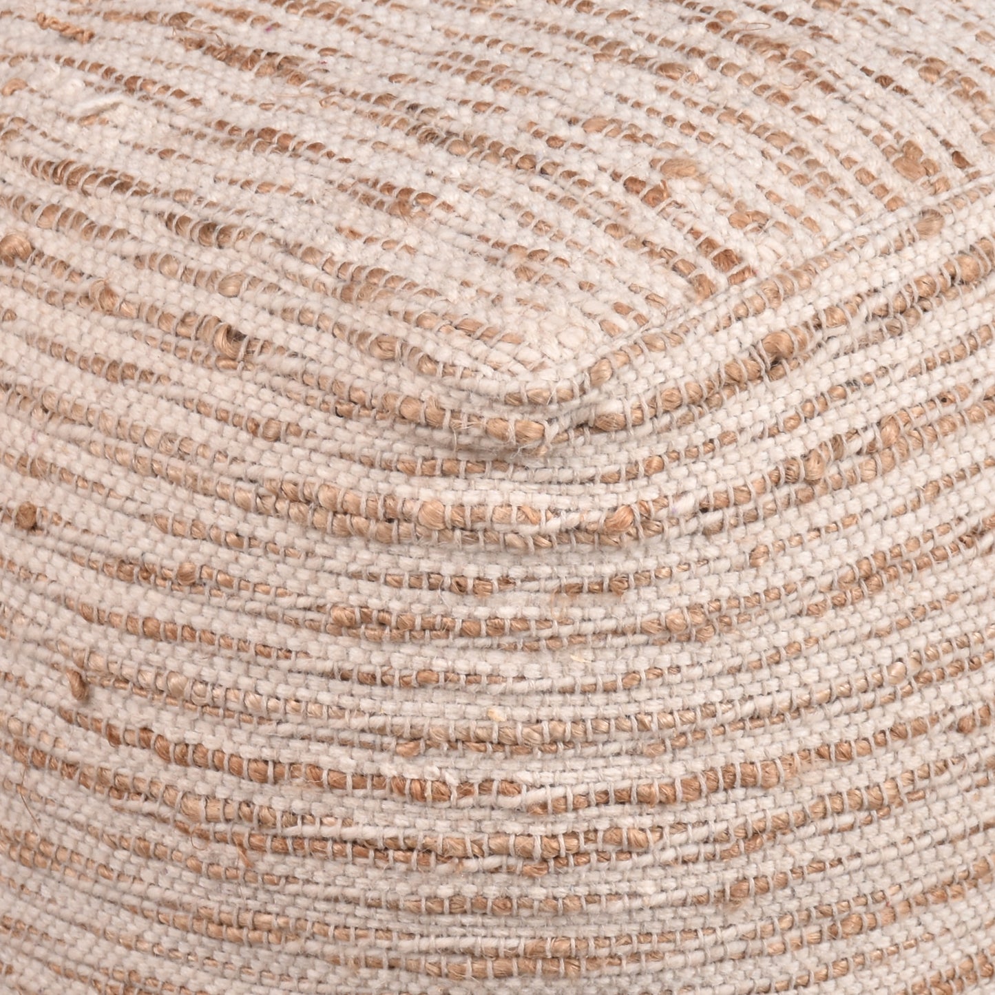 CORTLAND POUF - WOOL/ JUTE