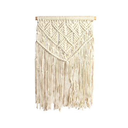 CRISAN WALL HANGING - IVORY - HAND KNITTED - WOOL