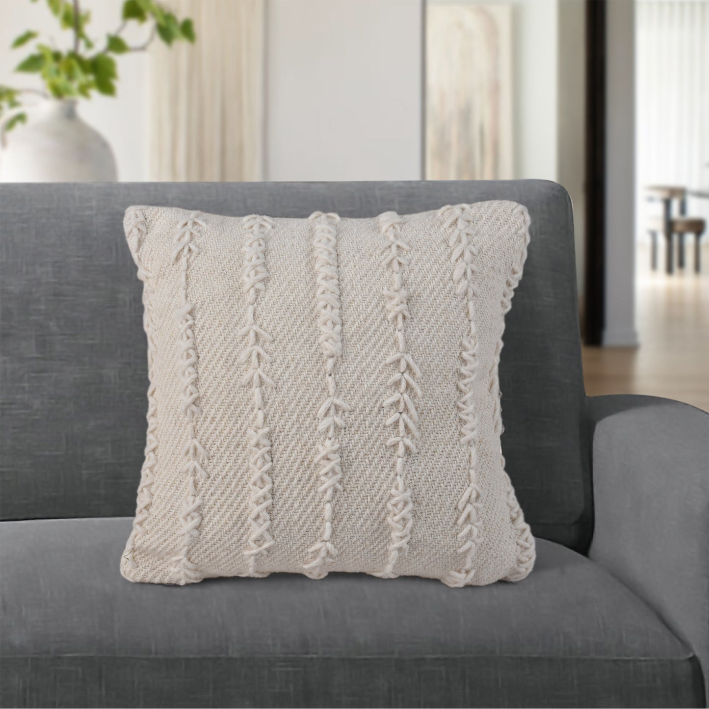 CROSLIN CUSHION - WOOL