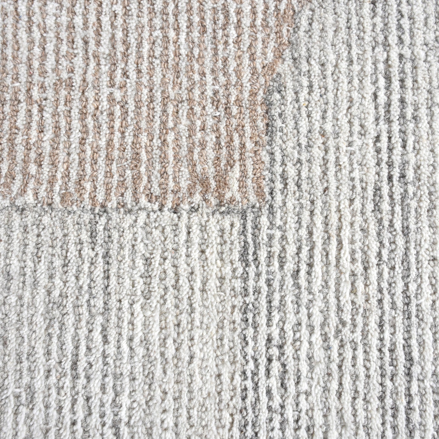 CUINI RUG - IVORY/BEIGE/GREY - WOOL - HAND WOVEN, OVER TUFTED