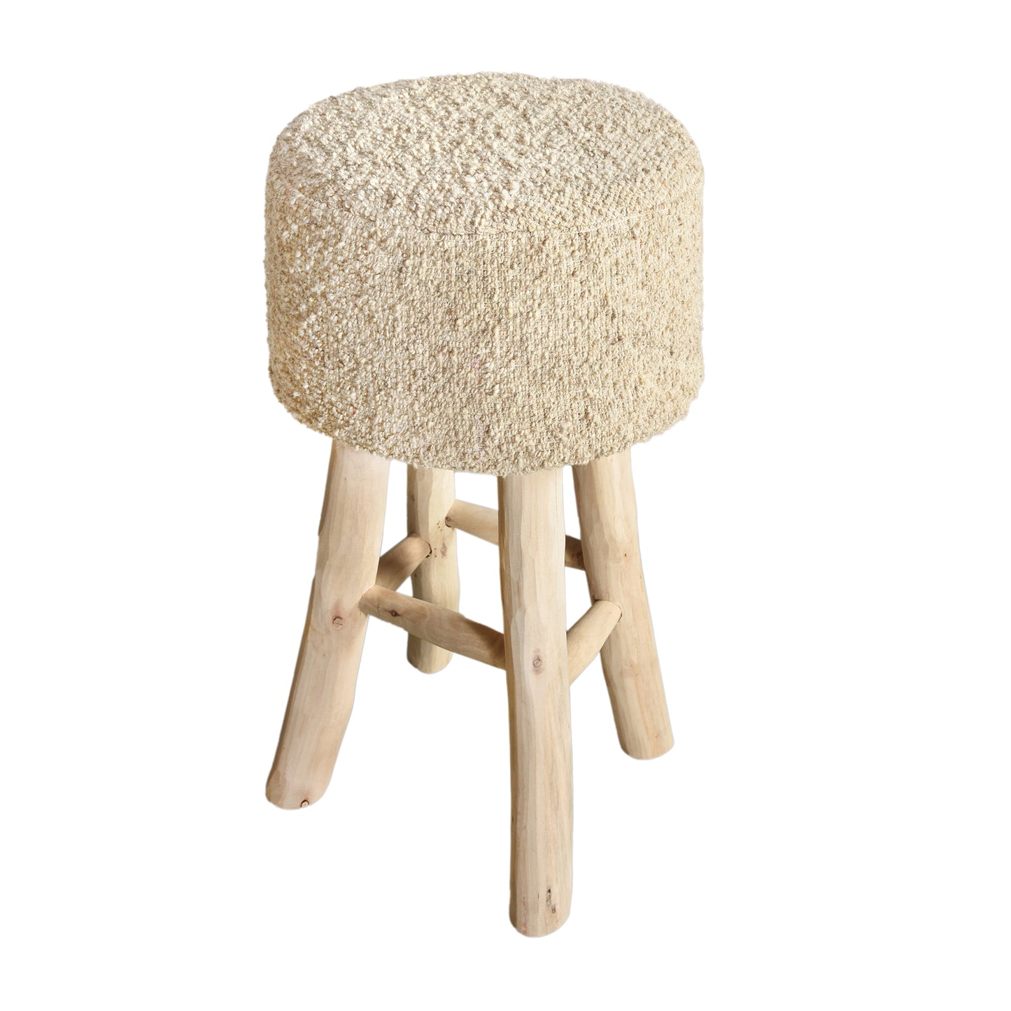 DARYA BAR STOOL - HAND WOVEN - WOOL