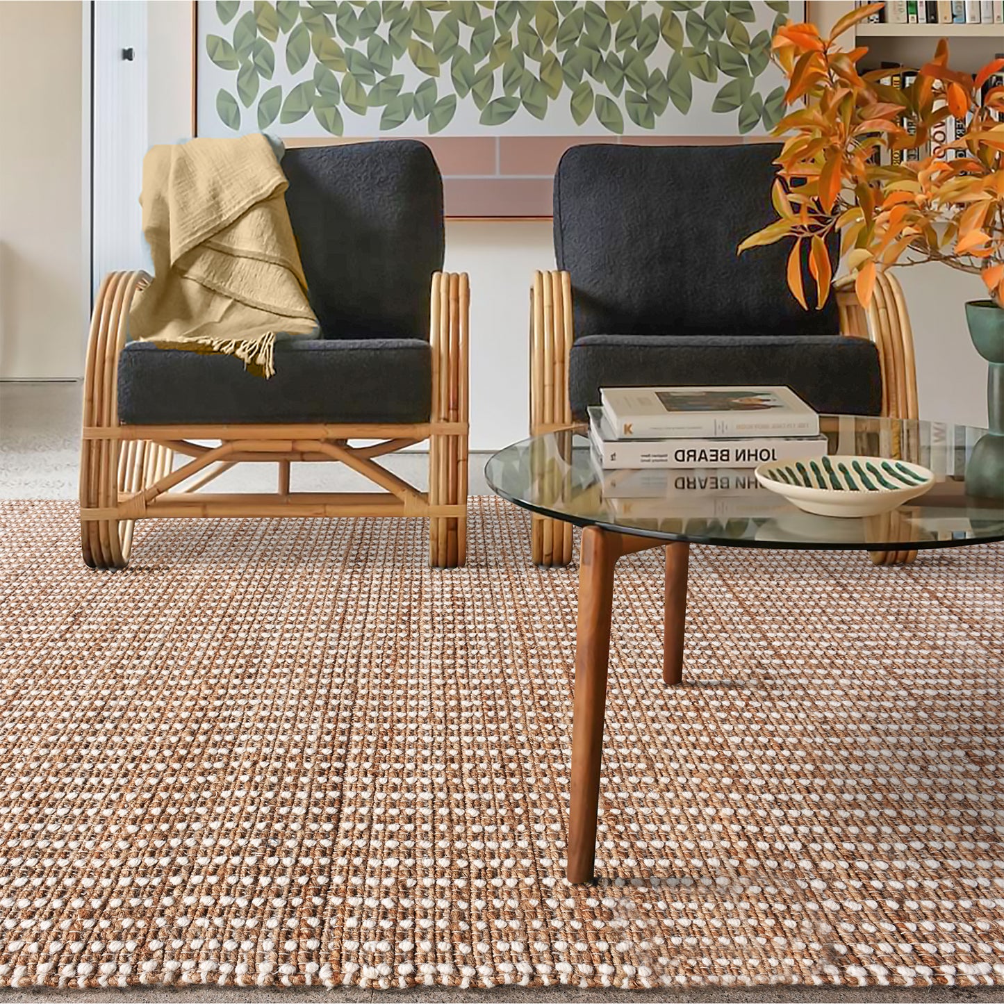 DOSPAT RUG - JUTE/ WOOL