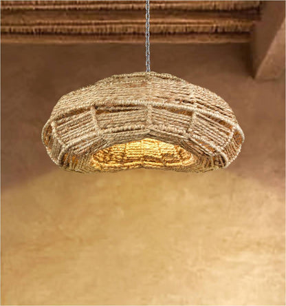 DRACENA LAMP - NATURAL - HAND MADE - JUTE