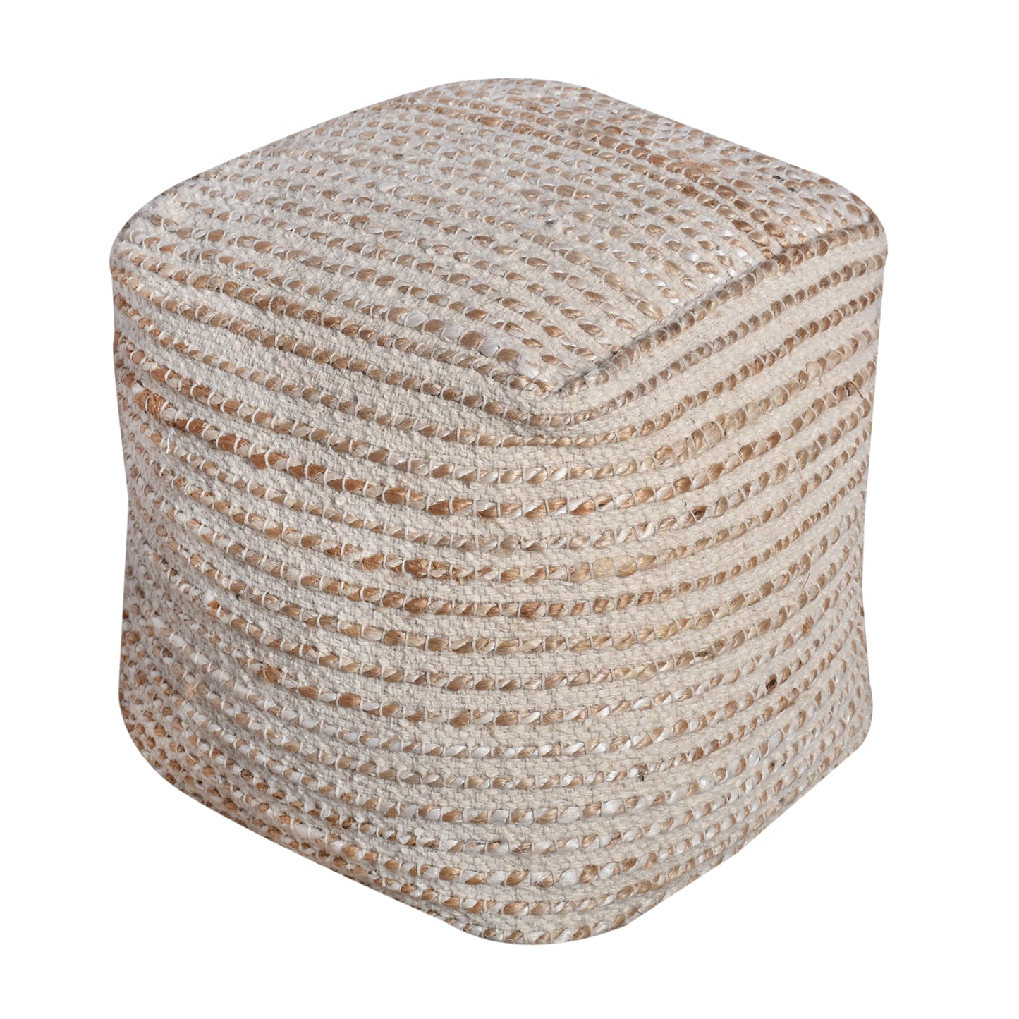 DULOVO POUF - JUTE/ WOOL