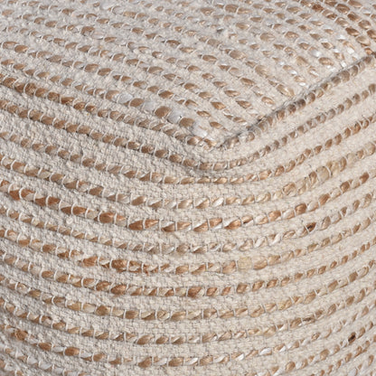 DULOVO POUF - JUTE/ WOOL