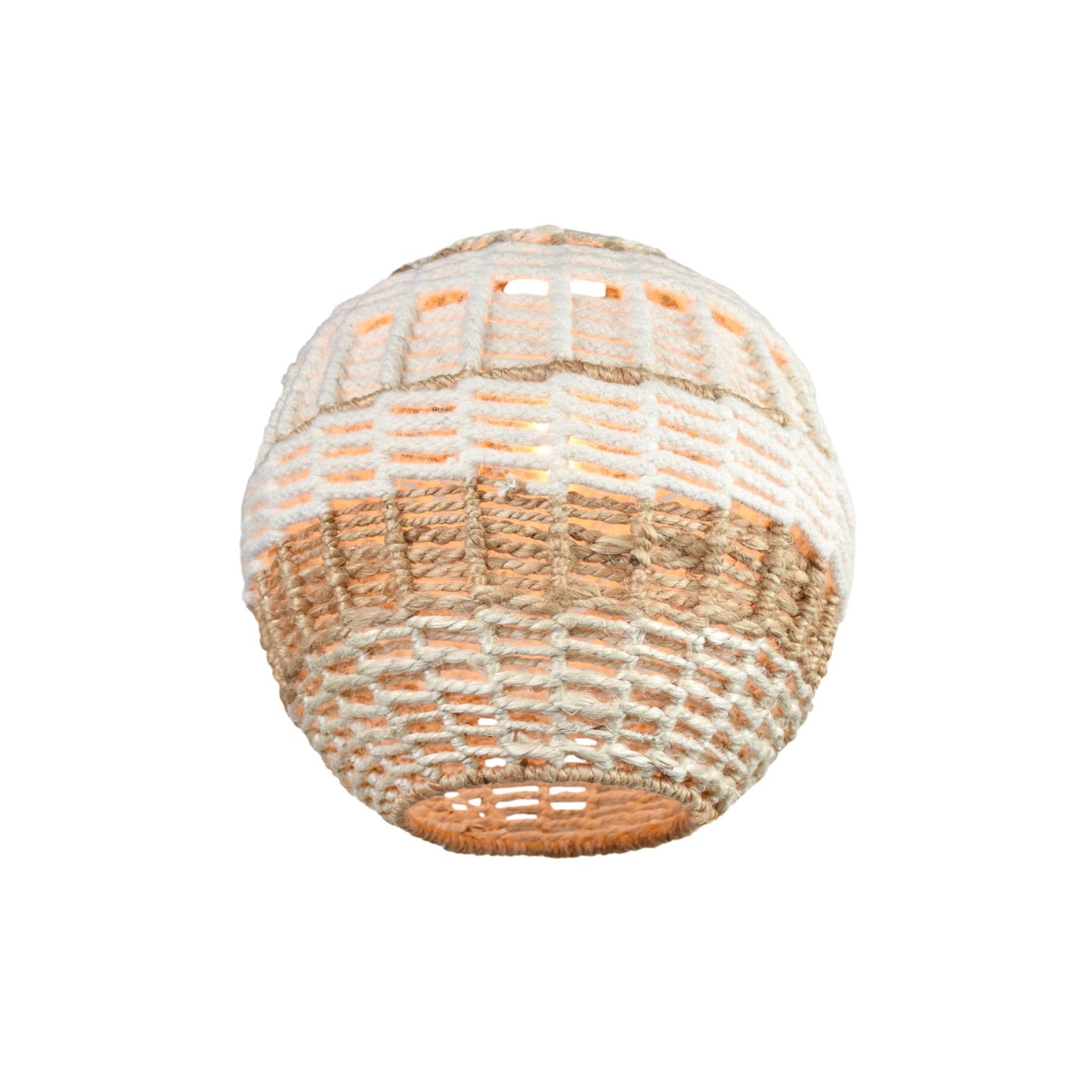 EADAIR - II LAMP - IVORY/NATURAL - HAND MADE - JUTE/WOOL