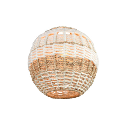 EADAIR - II LAMP - IVORY/NATURAL - HAND MADE - JUTE/WOOL
