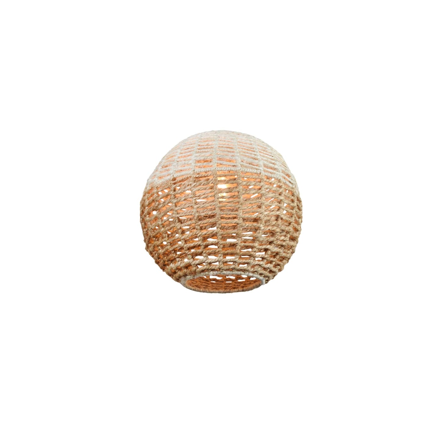EADAIR LAMP - IVORY/NATURAL - HAND MADE - JUTE
