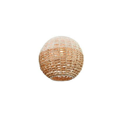 EADAIR LAMP - IVORY/NATURAL - HAND MADE - JUTE
