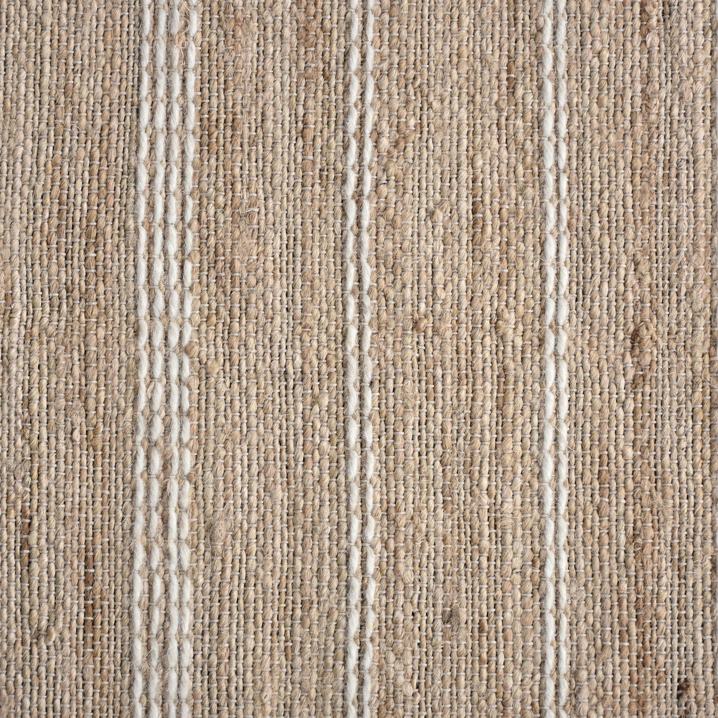 ENGANO RUG - WOOL/ JUTE -BLEACH/IVORY