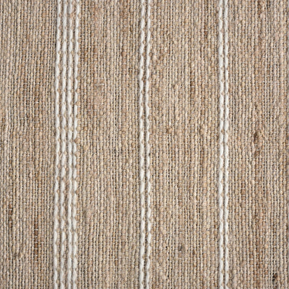 ENGANO RUG - WOOL/ JUTE -BLEACH/IVORY