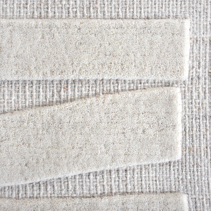 FELION RUG - WOOL - HAND TUFTED - BEIGE/IVORY