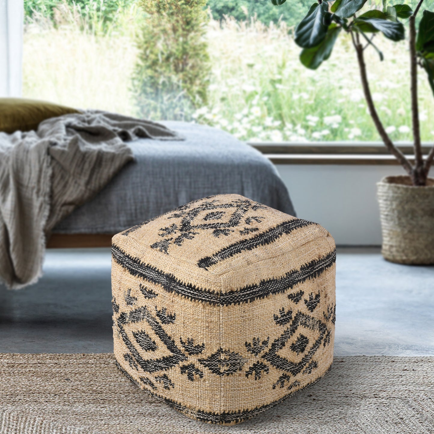 FISMES POUF - JUTE
