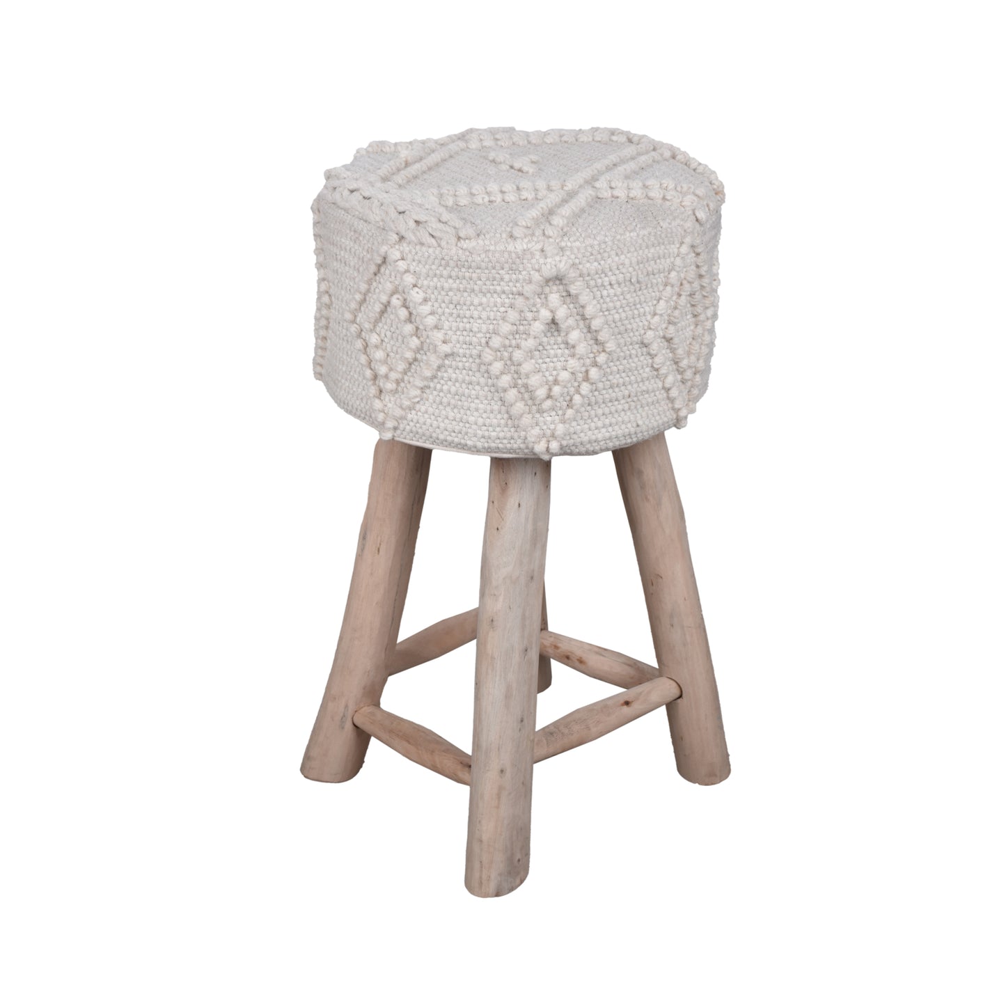 FOSSA BAR STOOL - WOOL
