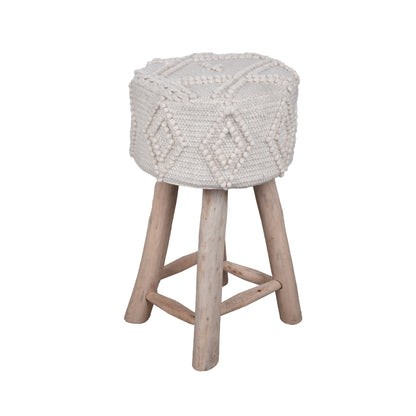 FOSSA BAR STOOL - WOOL