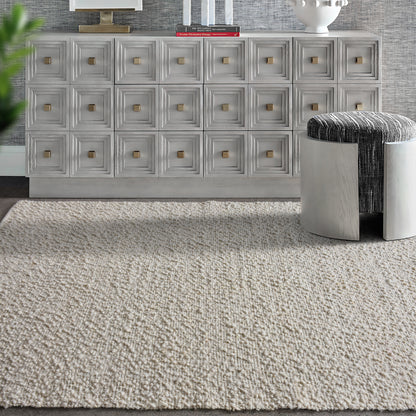 FUNDO RUG - IVORY - WOOL/JUTE - HANDWOVEN