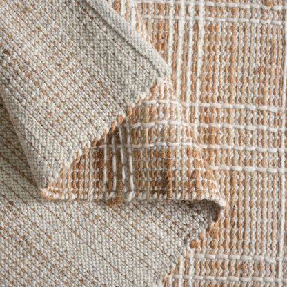 GEBA RUG - NATURAL/IVORY - JUTE/WOOL