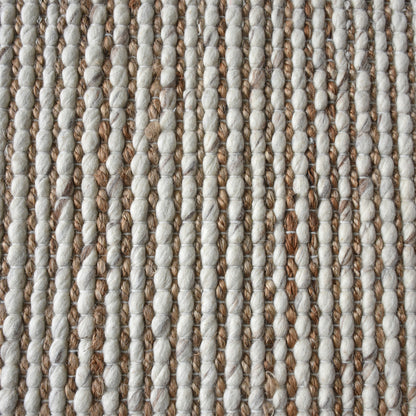 GINITA RUG - JUTE/ WOOL
