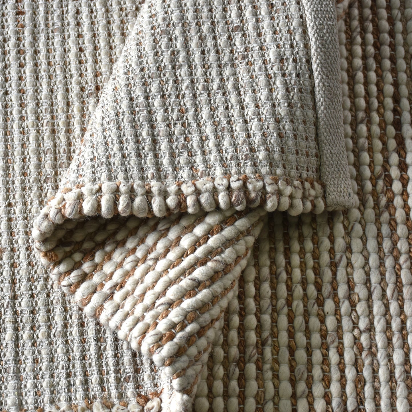 GINITA RUG - JUTE/ WOOL