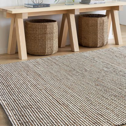 GINITA RUG - JUTE/ WOOL