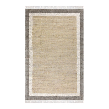 GLOUCESTER RUG - NATURAL/SAGE - JUTE/WOOL - PUNJA