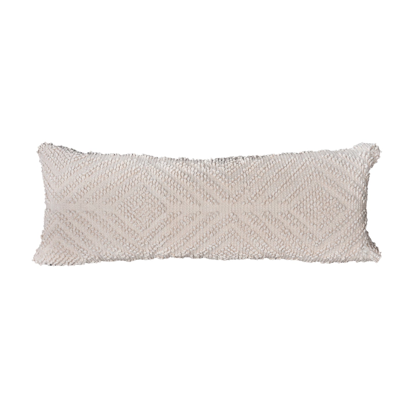 GRIMMA LUMBER CUSHION - COTTON - HANDWOVEN - IVORY