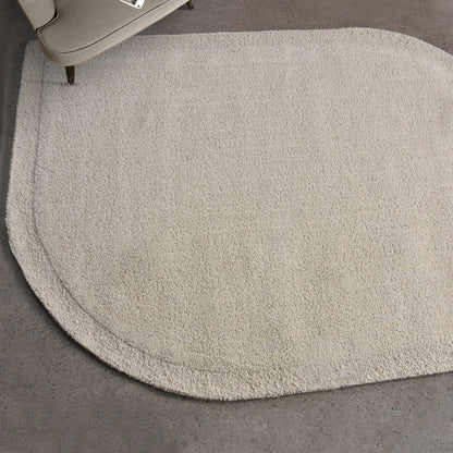 GUADIANA RUG - IVORY- WOOL, HAND WOVEN, OVER TUFTED