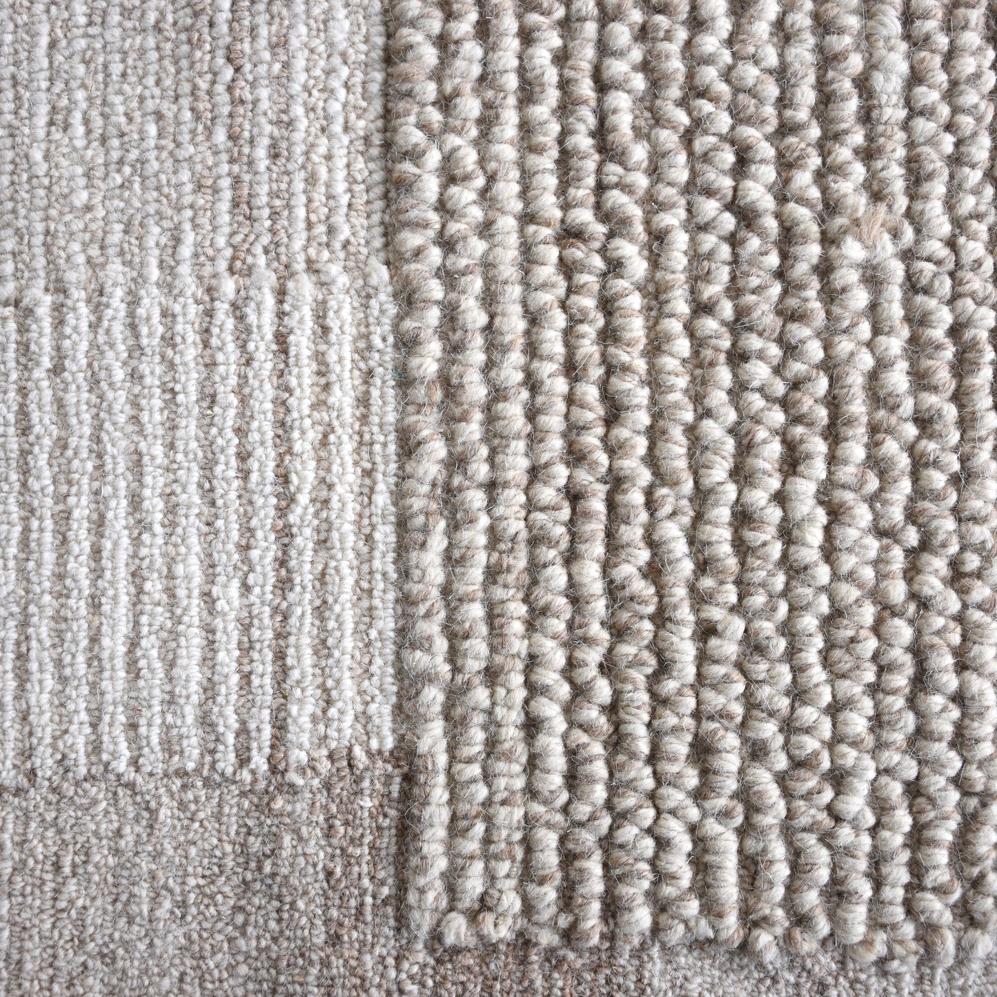 GUNNAER RUG - IVORY/BEIGE - HAND TUFTED - WOOL