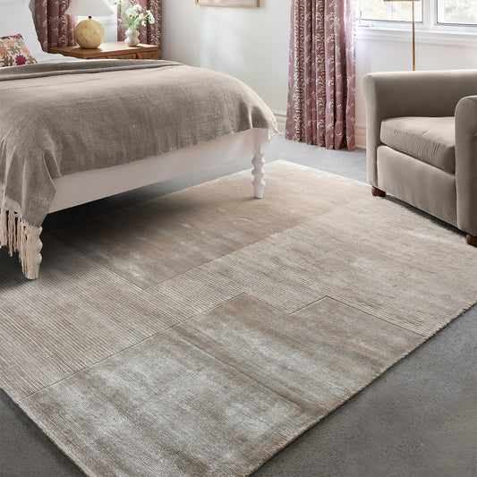 HALEDON RUG - VISCOSE/ BEIGE