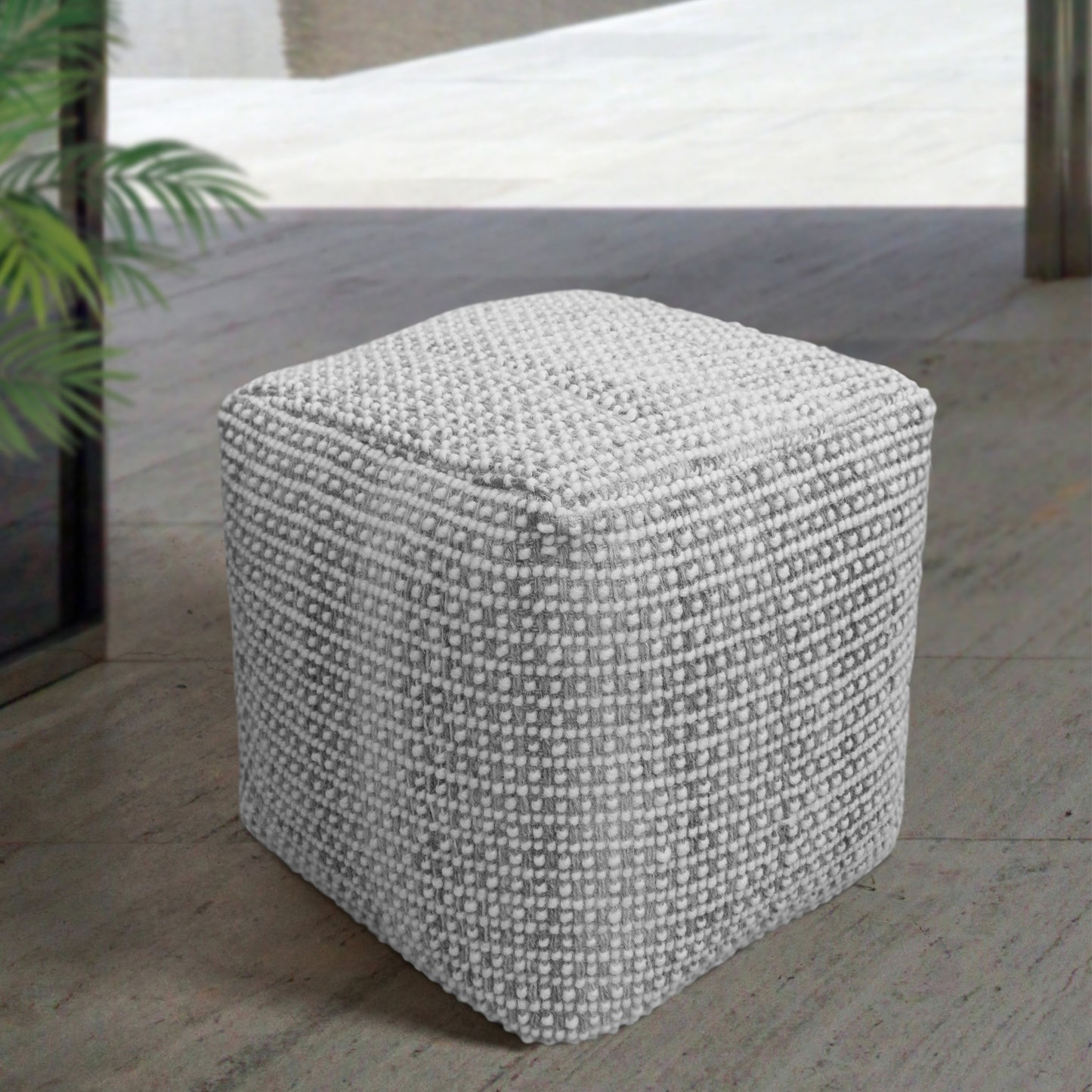 HIGHLAND POUF - WOOL
