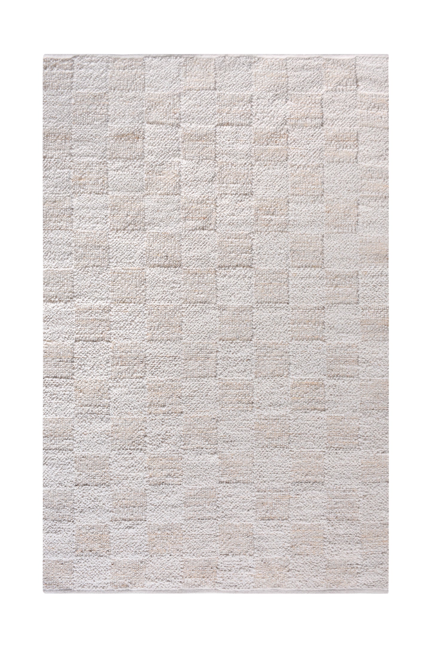 HOREZU RUG - NATURAL/IVORY - HANDWOVEN - WOOL/JUTE