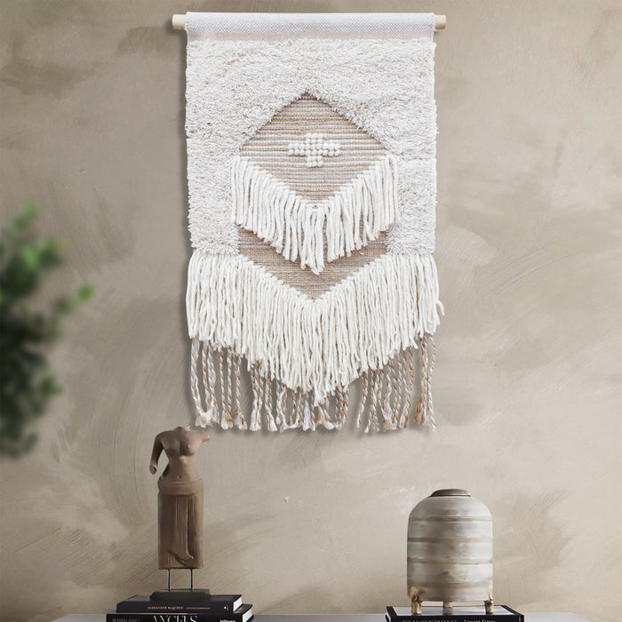 JEWRY WALL HANGING - JUTE / WOOL