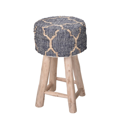 KHYBER BAR STOOL - JUTE