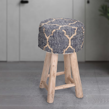 KHYBER BAR STOOL - JUTE