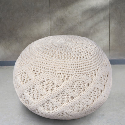 KIRWEE POUF - NZ WOOL