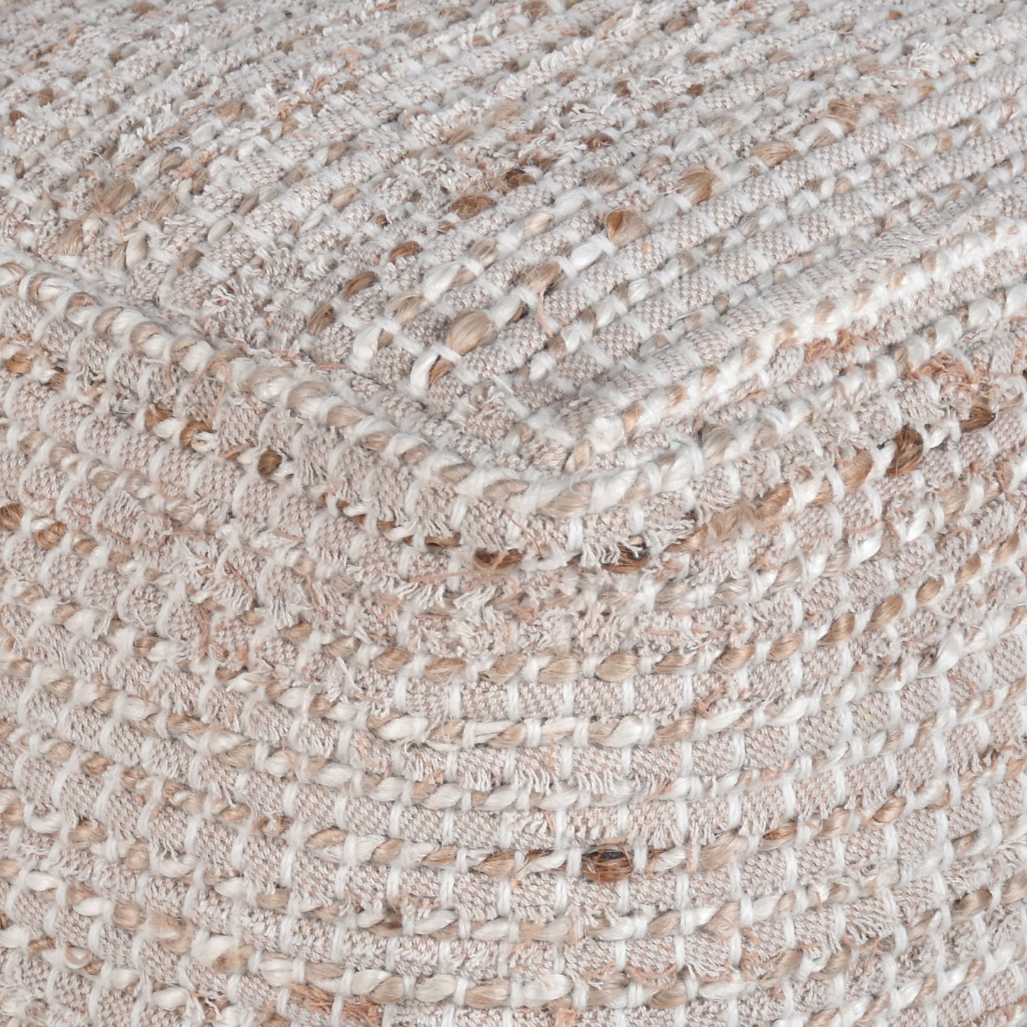 KOENIG POUF - JUTE/ COTTON