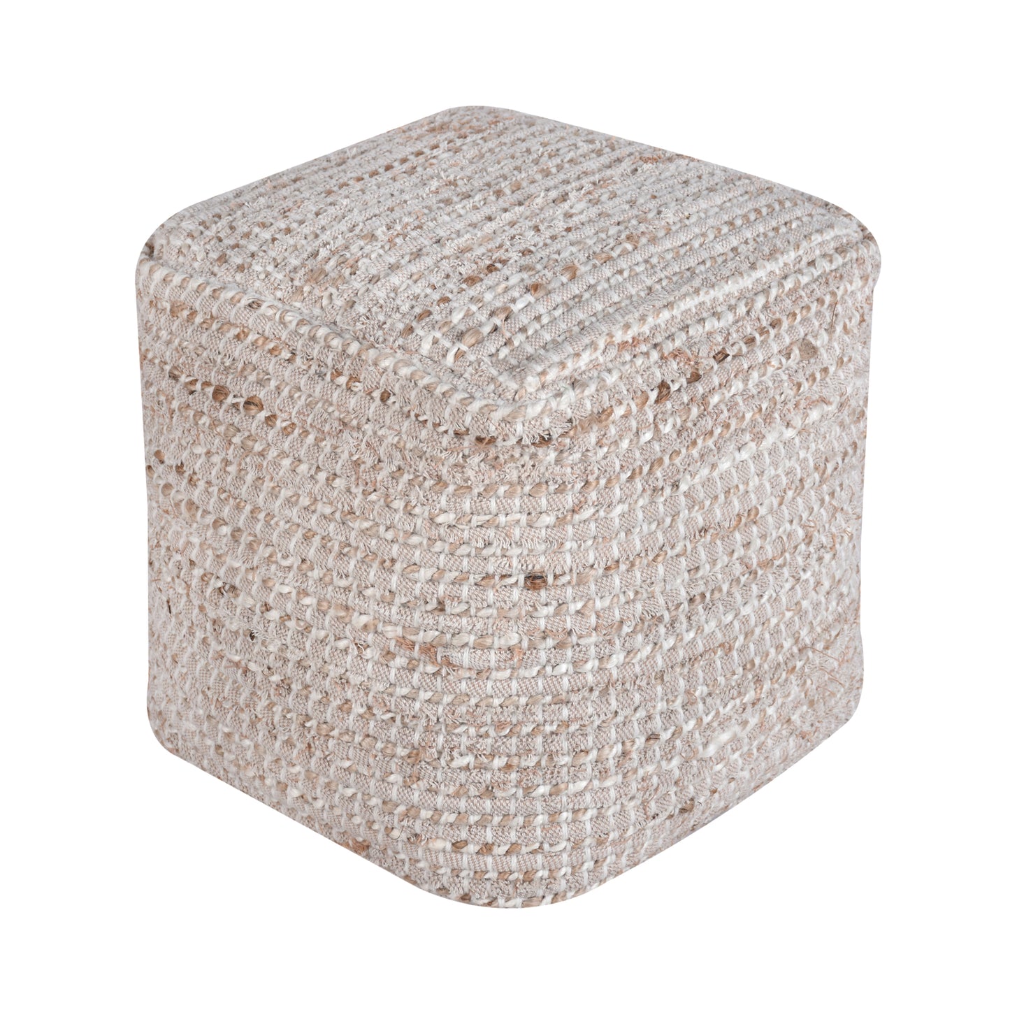 KOENIG POUF - JUTE/ COTTON