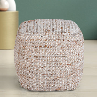 KOENIG POUF - JUTE/ COTTON