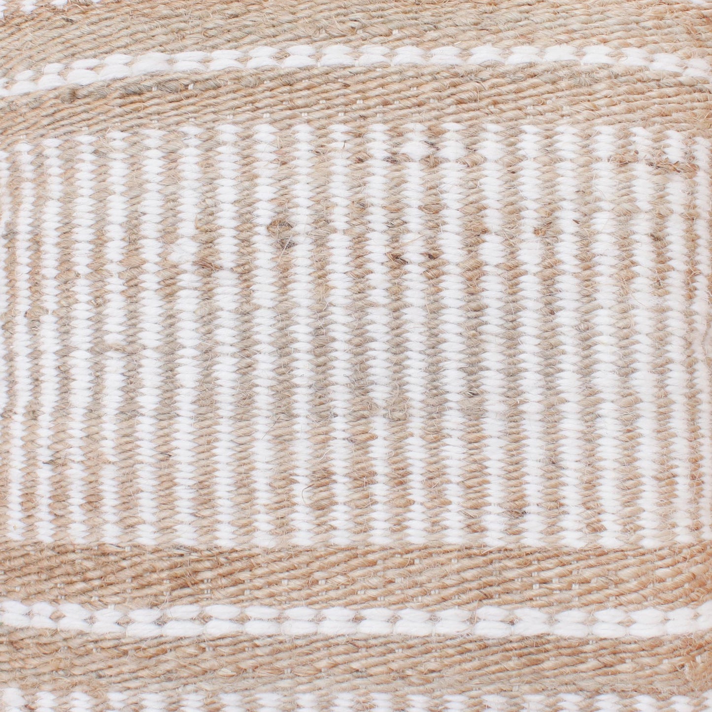 KOULOUN CUSHION - JUTE/WOOL - NATURAL/IVORY