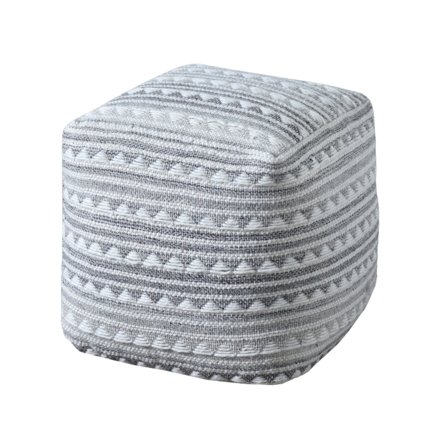 KRUZAN POUF - WOOL