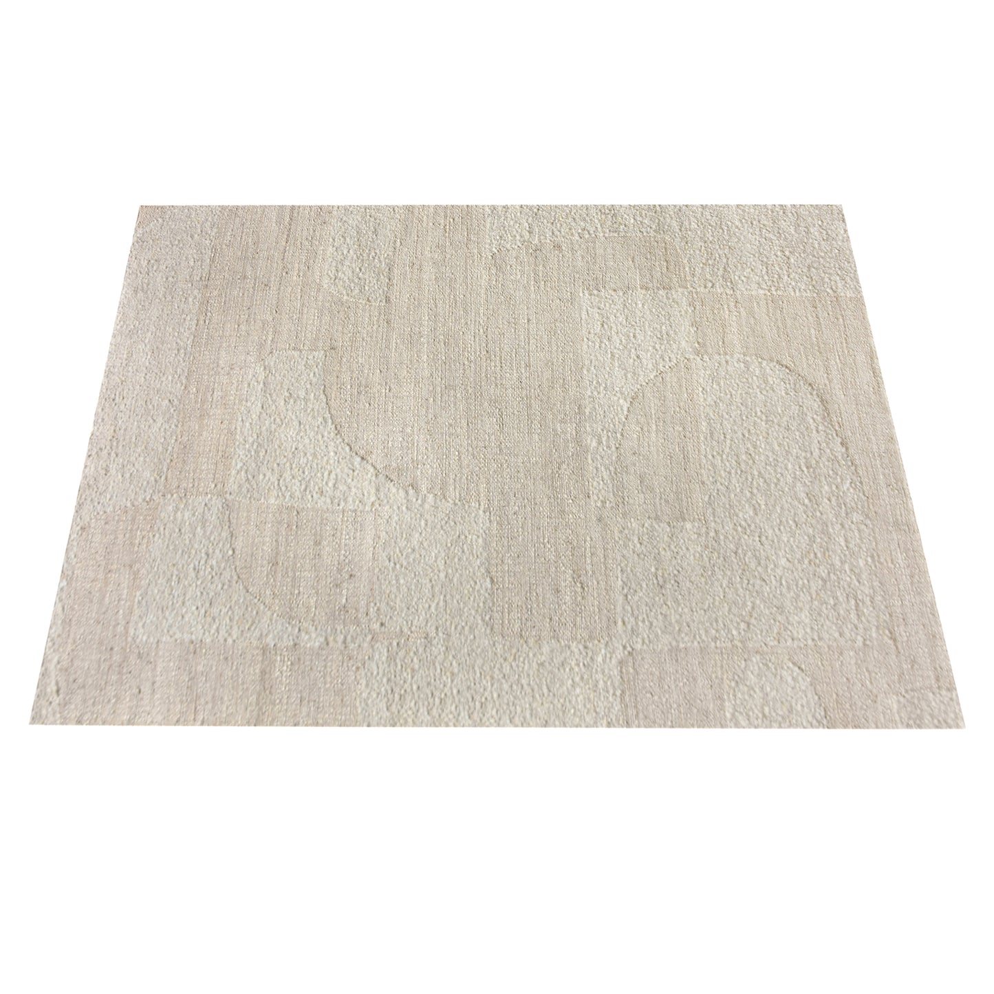 LABOREC RUG - IVORY - NZ WOOL/JUTE - HANDWOVEN