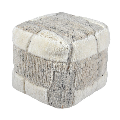 LARIMER POUF - NZ WOOL