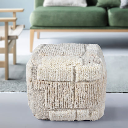 LARIMER-II POUF - WOOL
