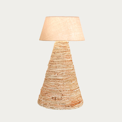 LARINA TABLE LAMP - NATURAL - HAND MADE - JUTE