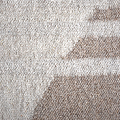 LARRABEE RUG - IVORY/BEIGE - HAND WOVEN - WOOL