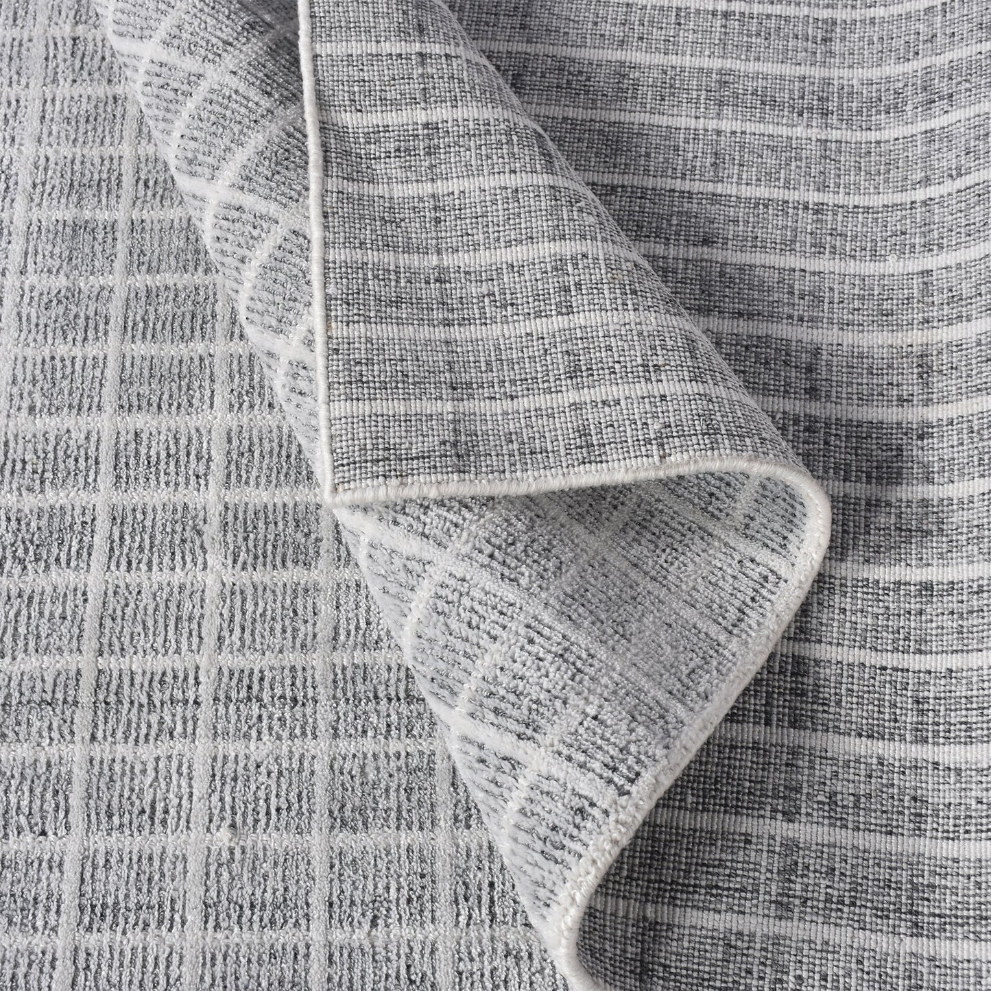 LATY RUG - PET - WHITE/GREY